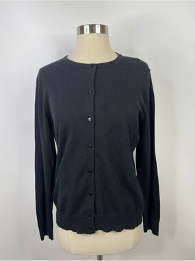 Ann Taylor Factory Casual Button Down Long Sleeve Cardigan